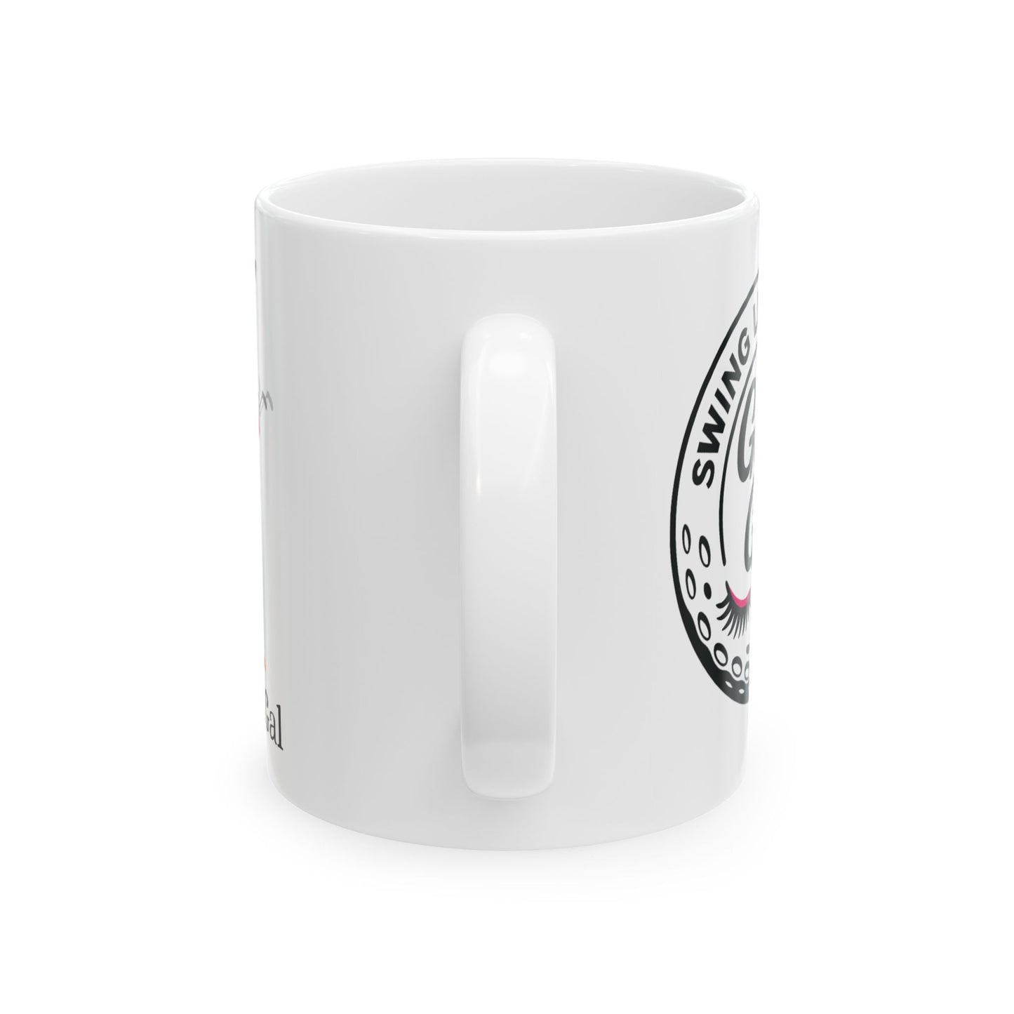 Golf Gal Ceramic Coffee Mug Poppy