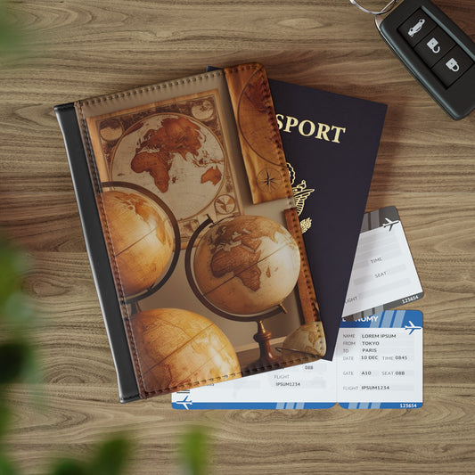 maps and globes Passport Cover