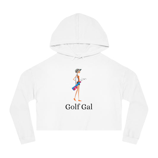 Golf Gal Women's Cropped Sweatshirt Poppy