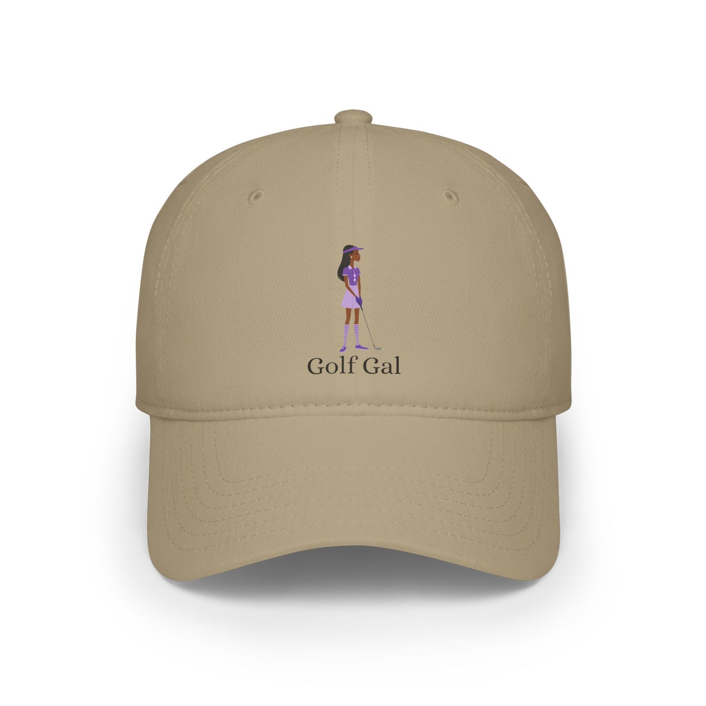 Golf Gal Low Profile Baseball Cap Violet