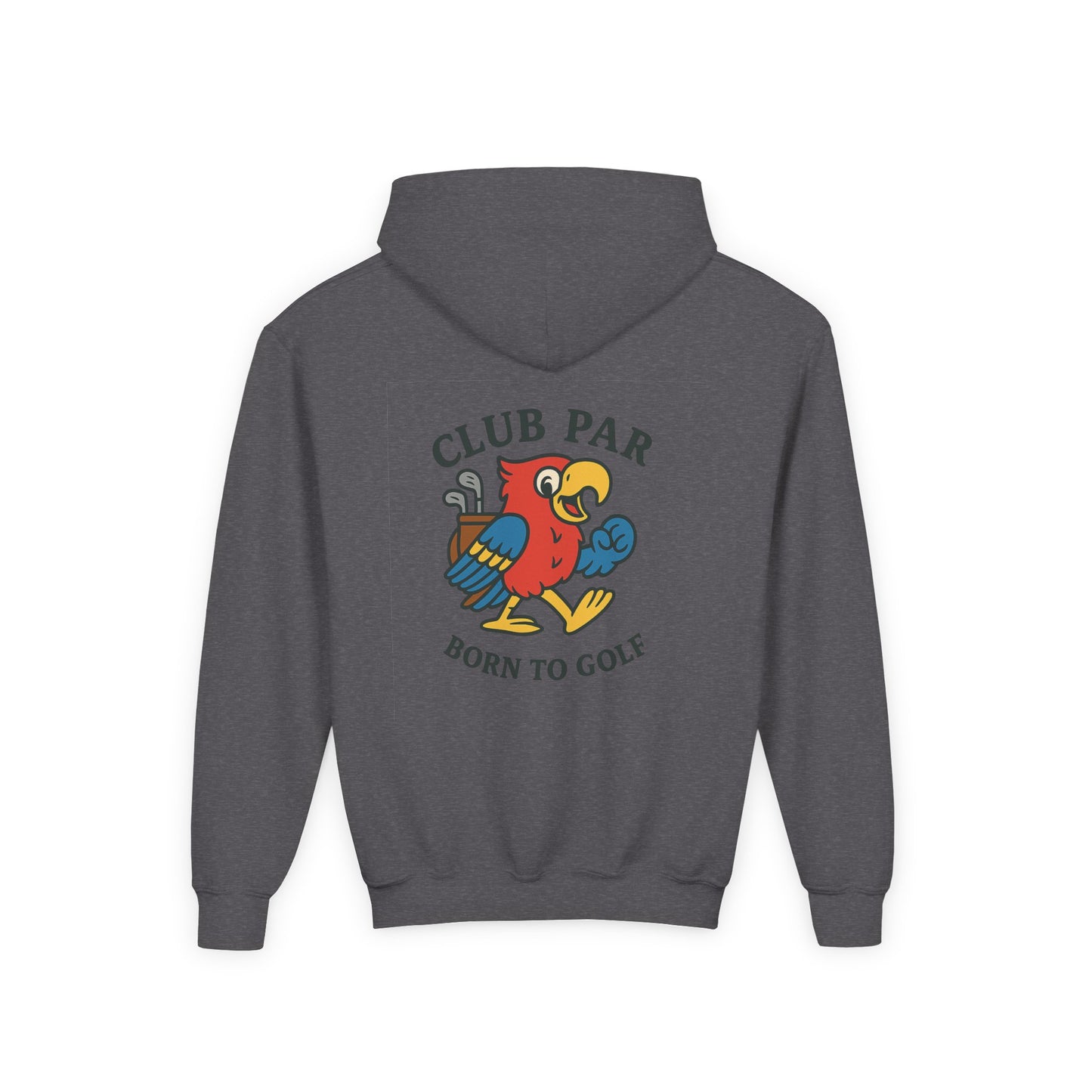 Club Par Born To Golf Youth Hoodie