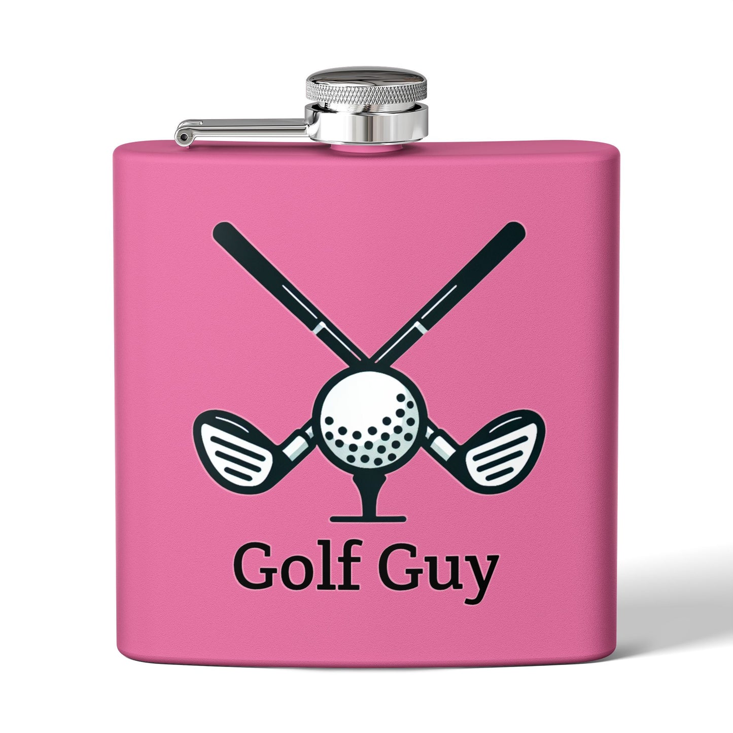 Golf Guy Sleek Stainless Steel Flask