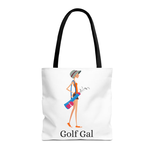 Golf Gal Tote Bag Poppy