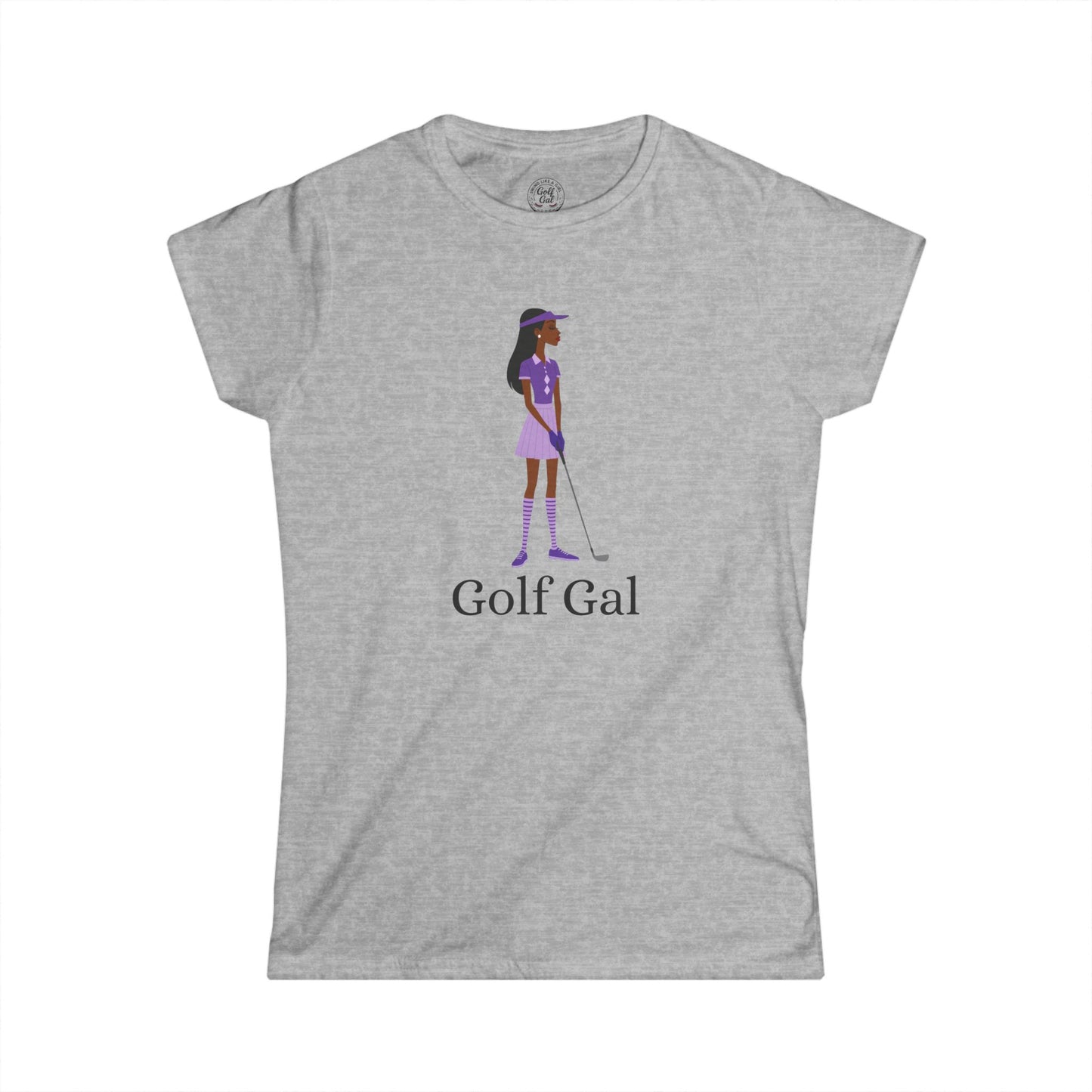 Golf Gal Women's Softstyle Tee Violet