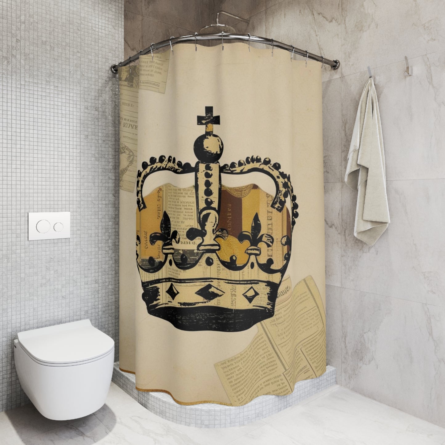 Crown Shower Curtains