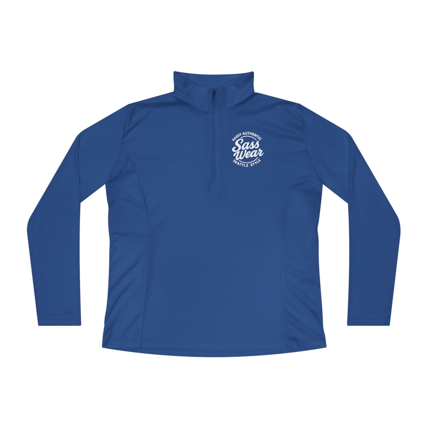 Sass Wear Ladies Quarter-Zip Pullover