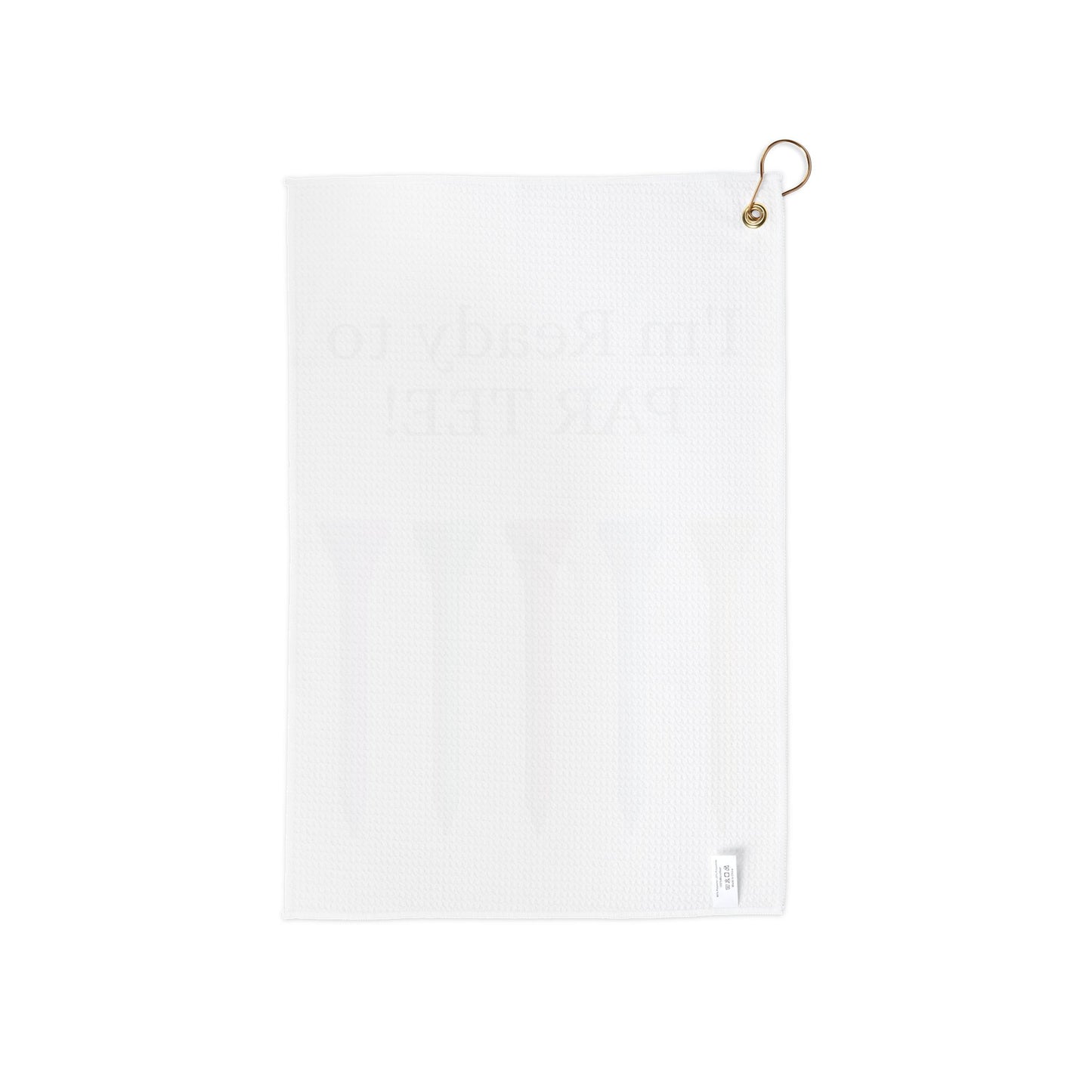 ready to par tee Golf Towel