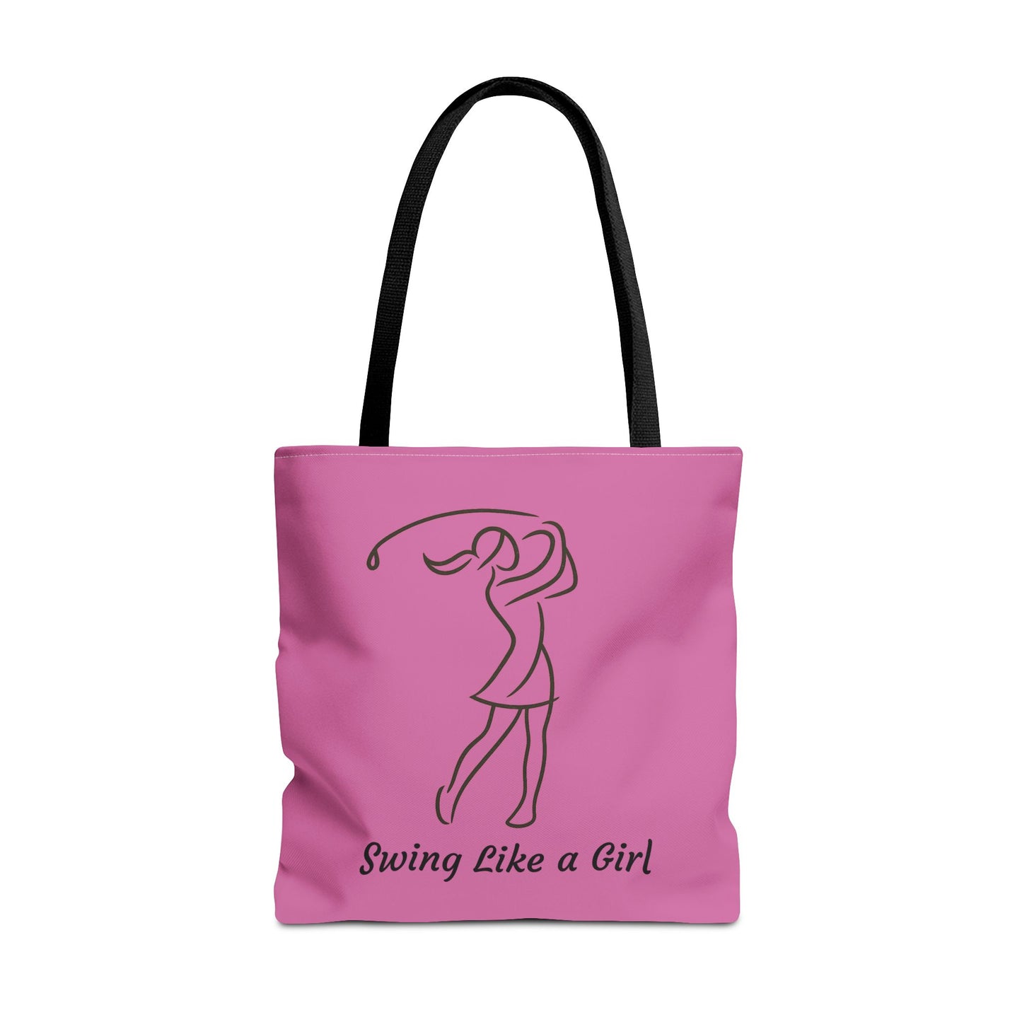 Swing Like A Girl Tote Bag