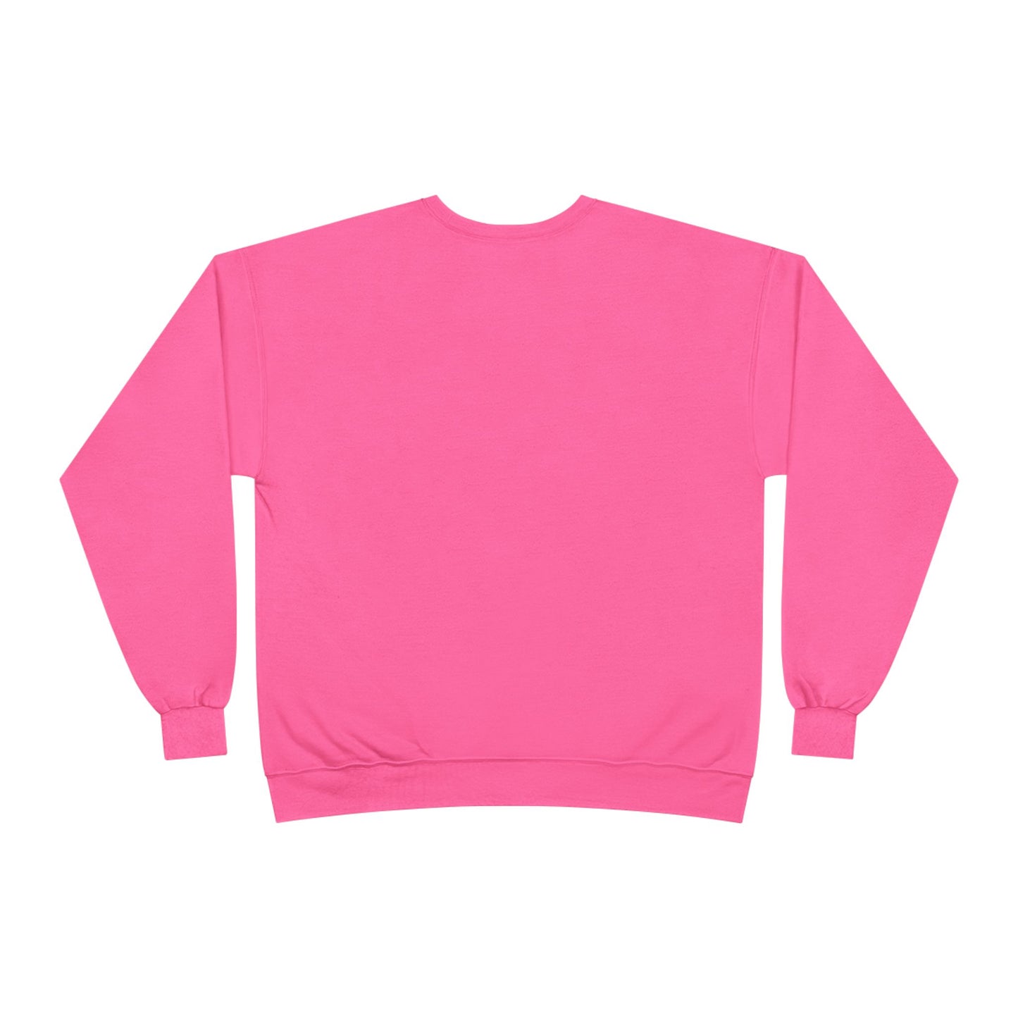 Sass Wear Unisex Eco-Friendly Crewneck Sweatshirt white logo