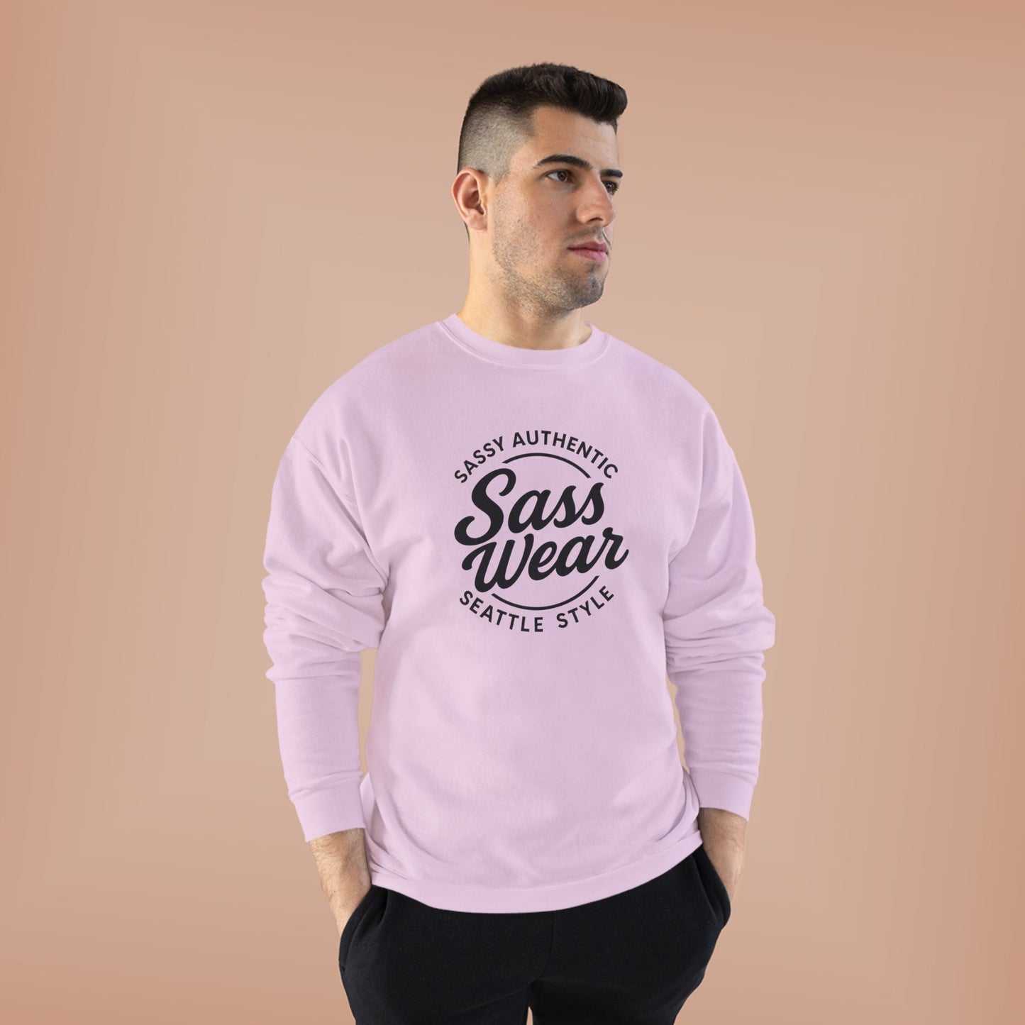 Sass Wear Unisex Eco-Friendly Crewneck Sweatshirt