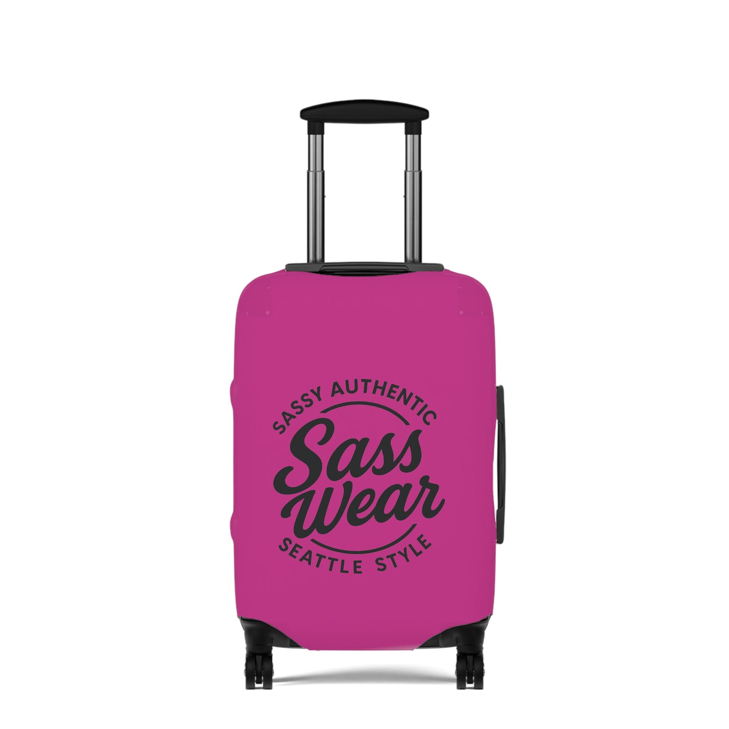 Sass Wear Luggage Cover Hot Pink