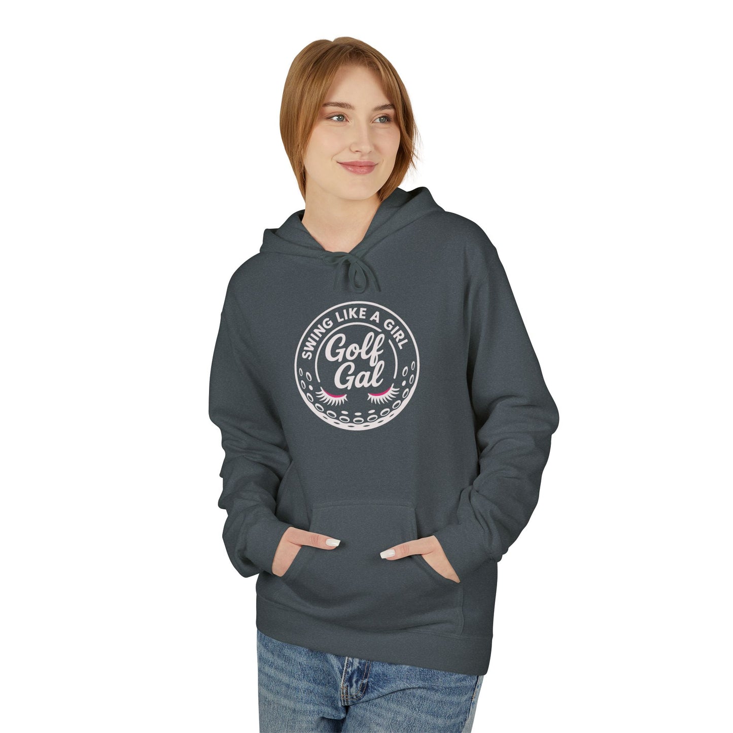 White Golf Gal Hoodie