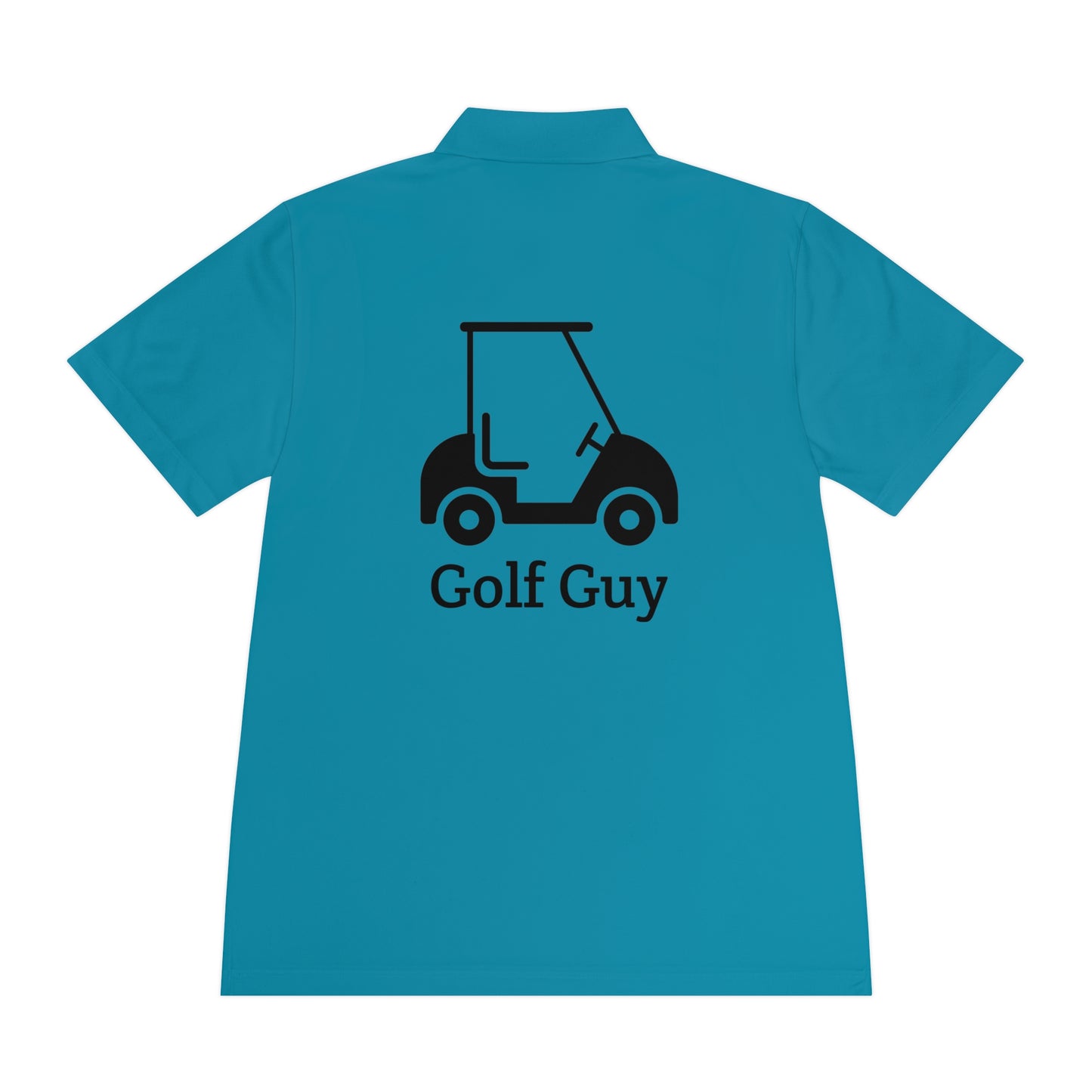 Golf Guy Golf Cart Men's Polo Shirt
