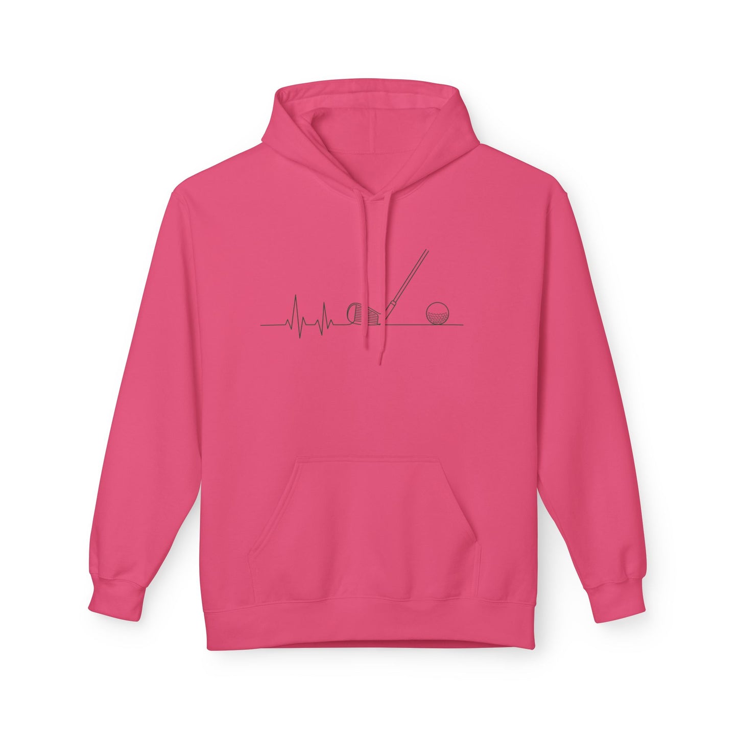 Golf Heartbeat Hoodie Hoodie