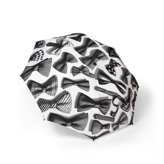 Bow Ties Umbrella - Semi-Automatic Foldable Design