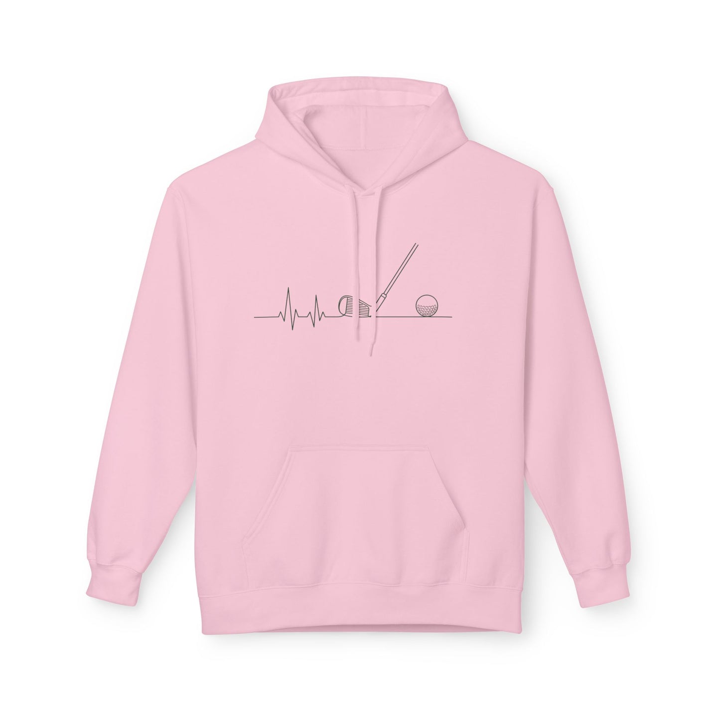 Golf Heartbeat Hoodie Hoodie
