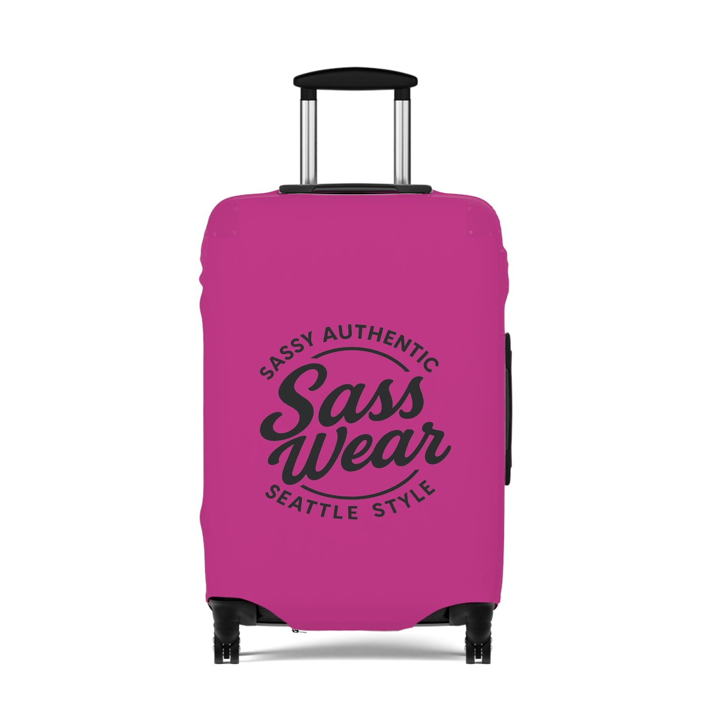Sass Wear Luggage Cover Hot Pink