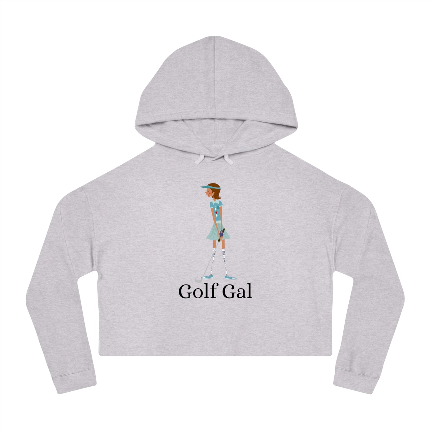 Golf Gal Women's Cropped Sweatshirt Lily