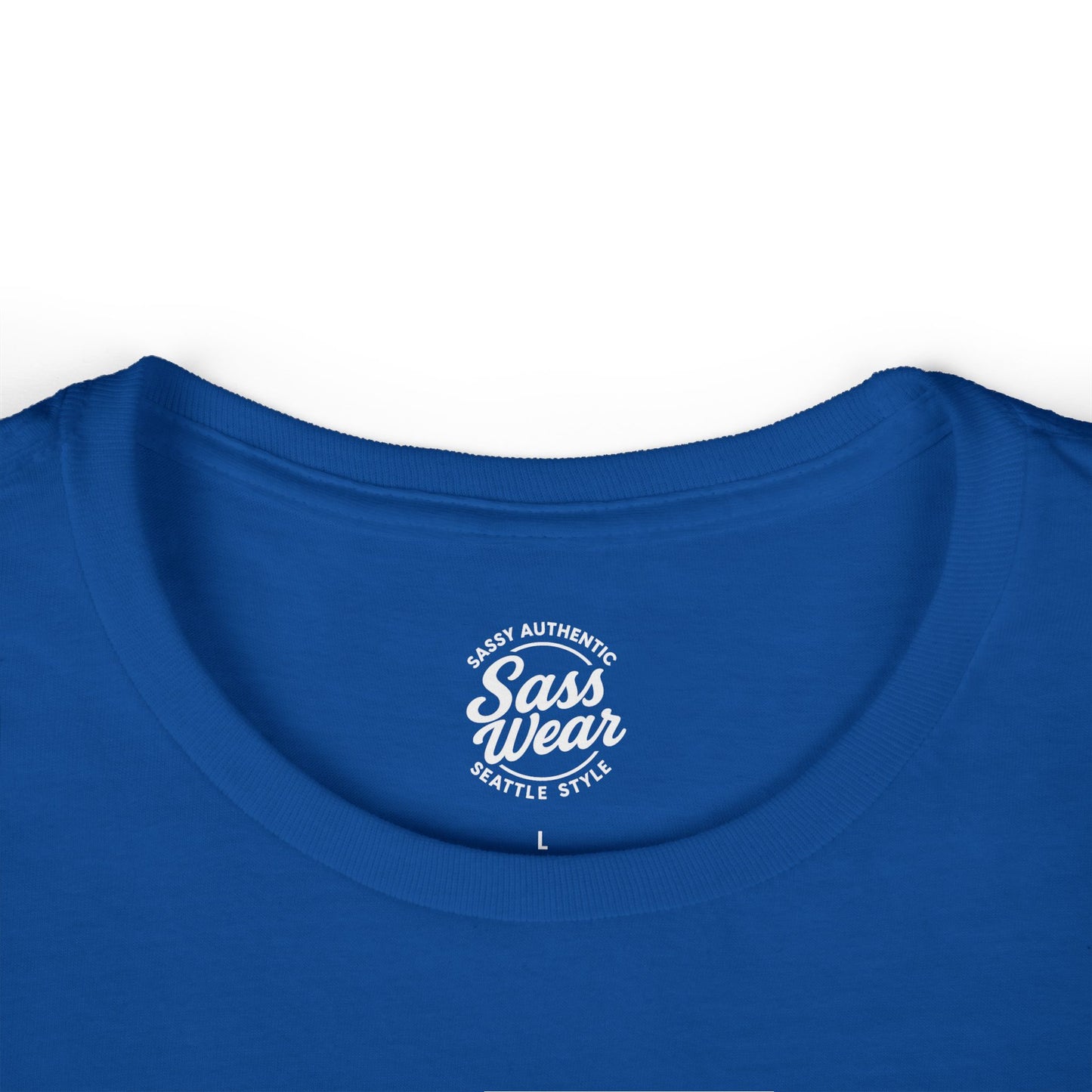 Golf Gal logo white Women's Softstyle Tee