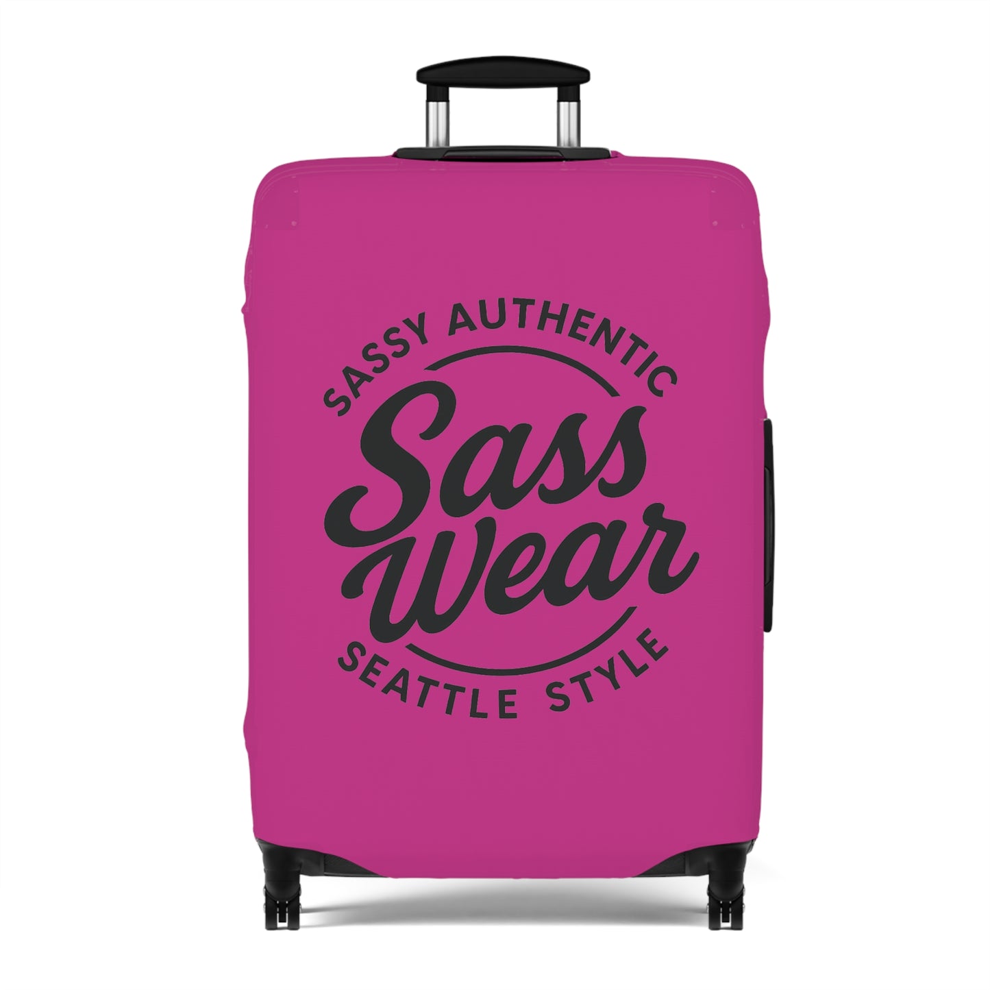 Sass Wear Luggage Cover Hot Pink