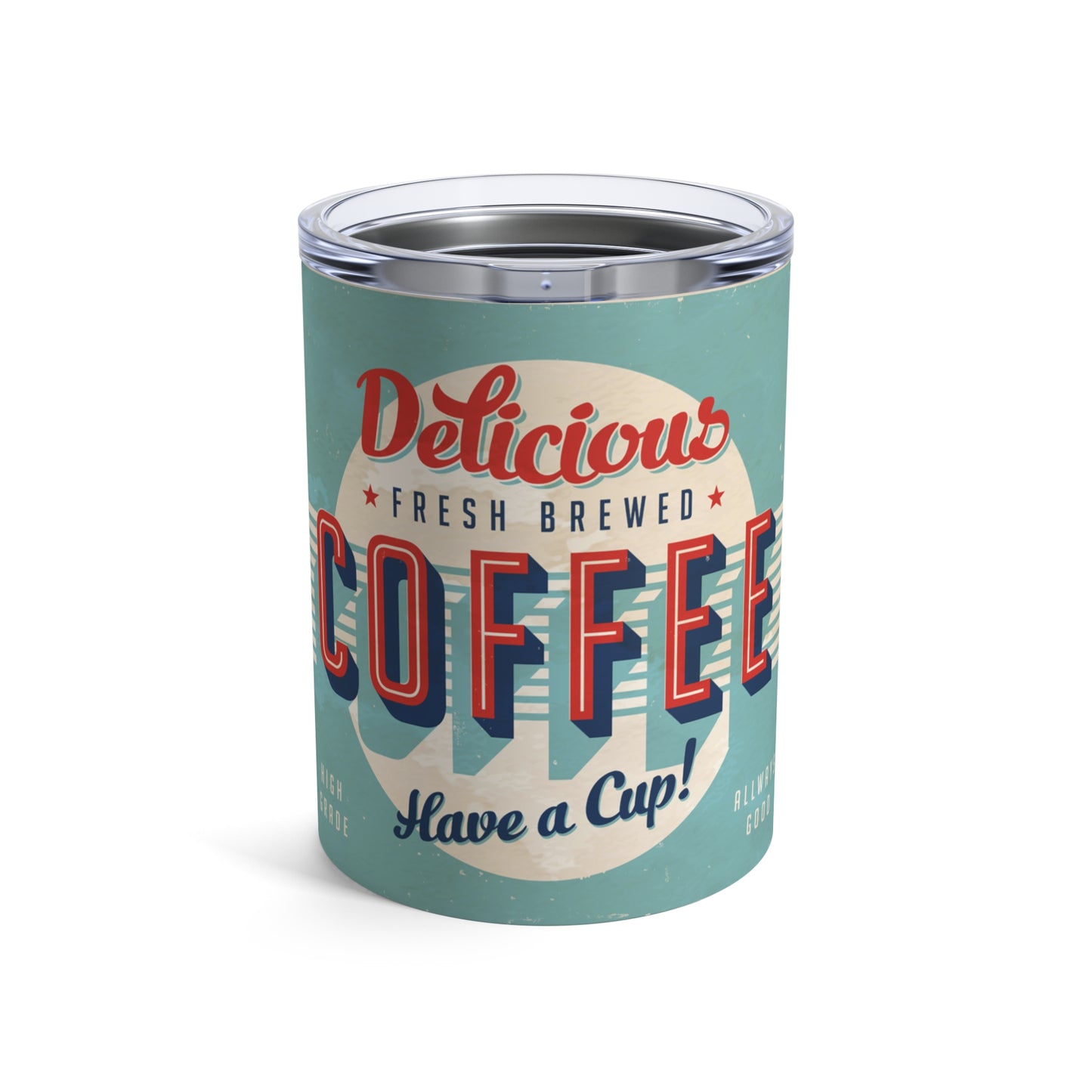 Vintage Coffee Sign Whiskey/Wine Tumbler