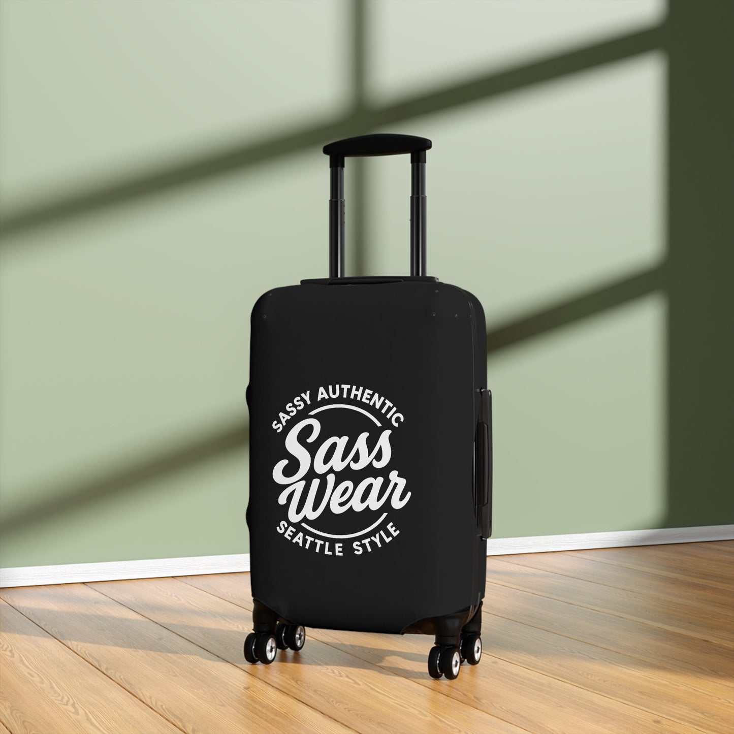 Sass Wear Luggage Cover Black