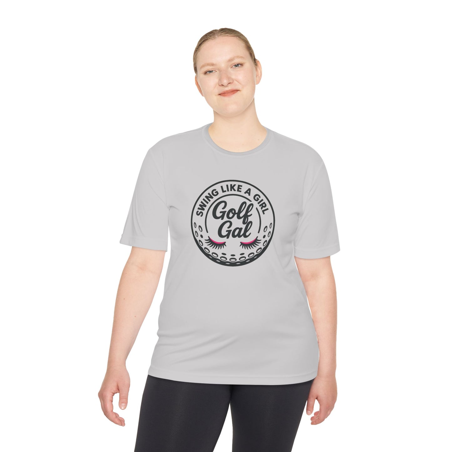 Golf Gal Logo moisture wicking tee unisex