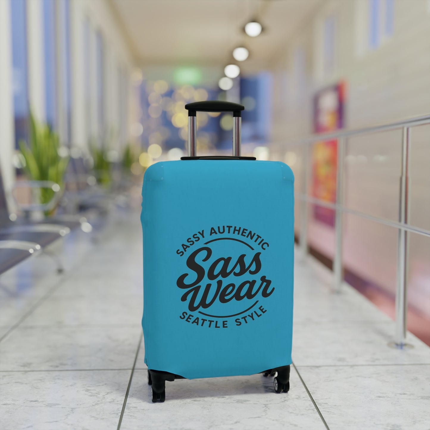 Sass Wear Luggage Cover Turquiose