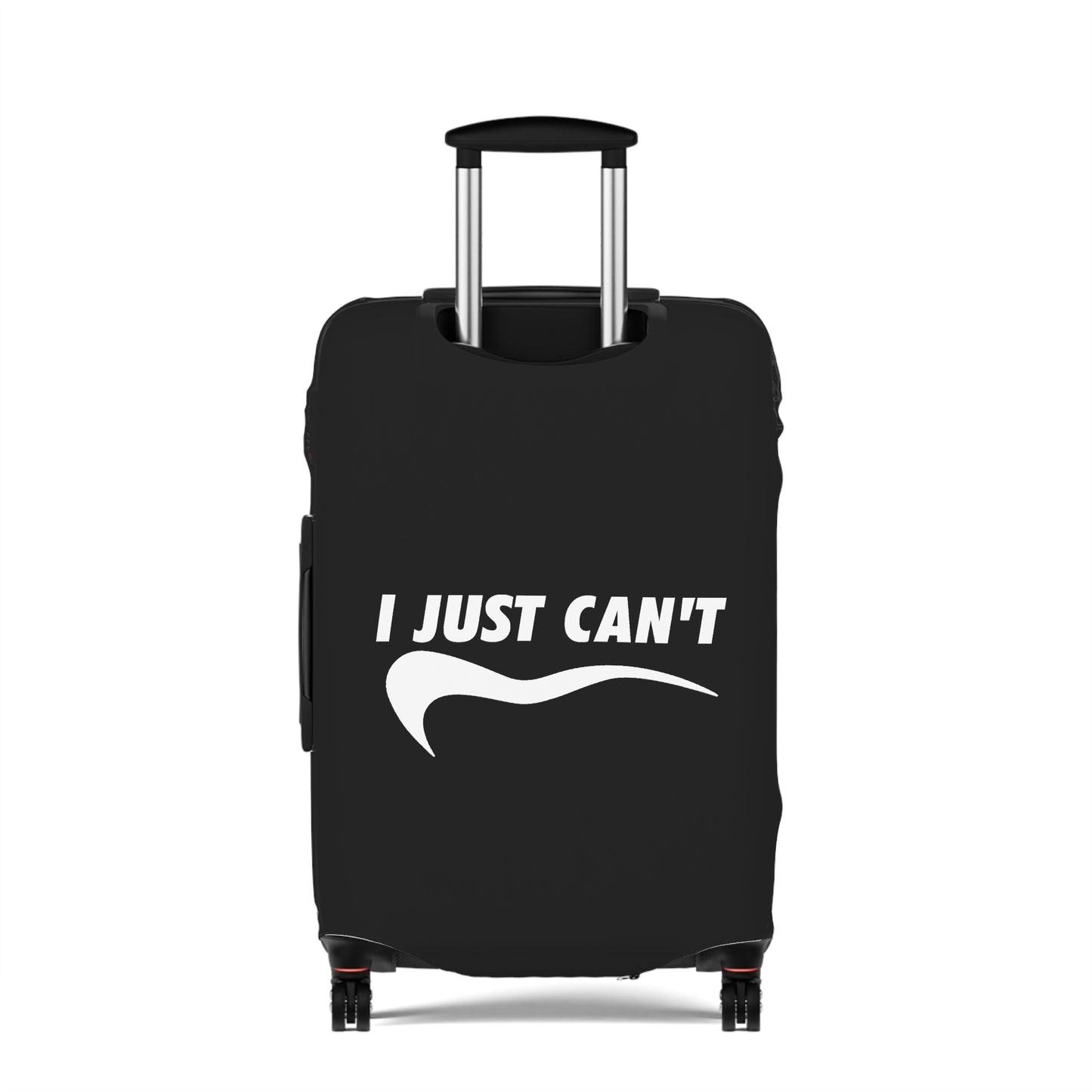 I Just Can't Luggage Cover Black