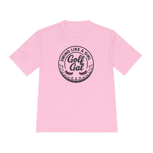 Golf Gal Logo moisture wicking tee unisex