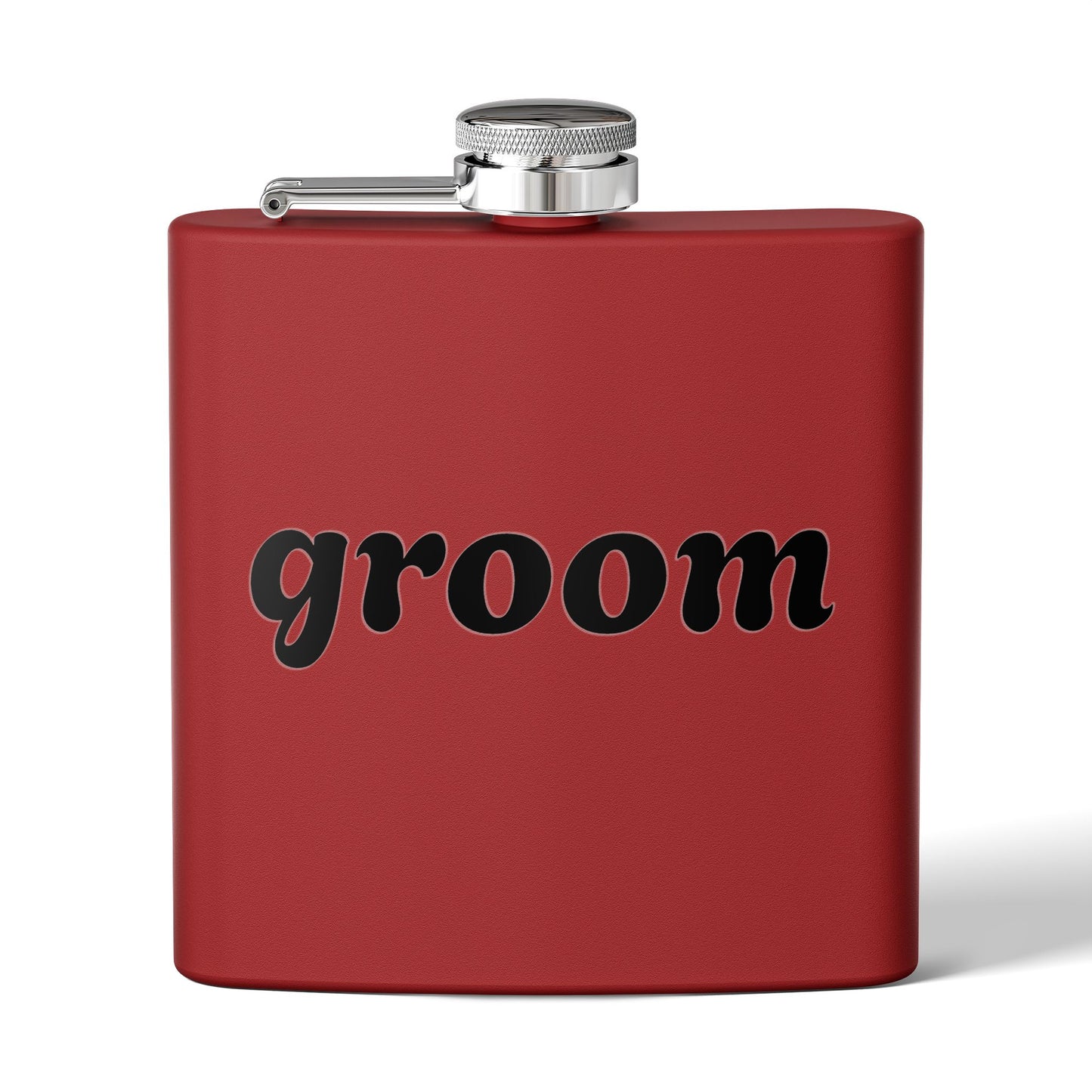 groom Sleek Stainless Steel Flask