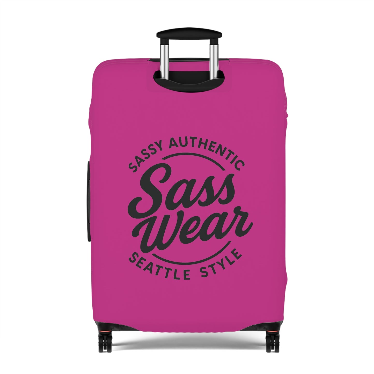 Sass Wear Luggage Cover Hot Pink