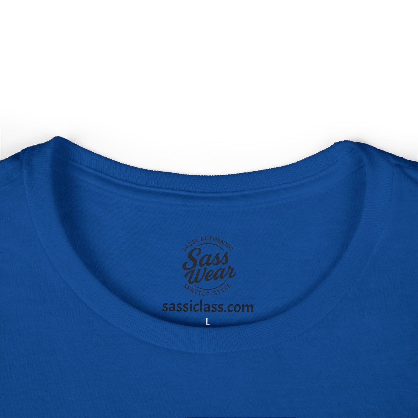 golf gal logo white Women's Softstyle Tee