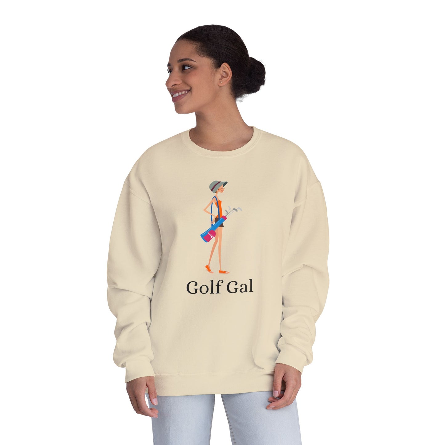 Golf Gal Poppy Crewneck Sweatshirt