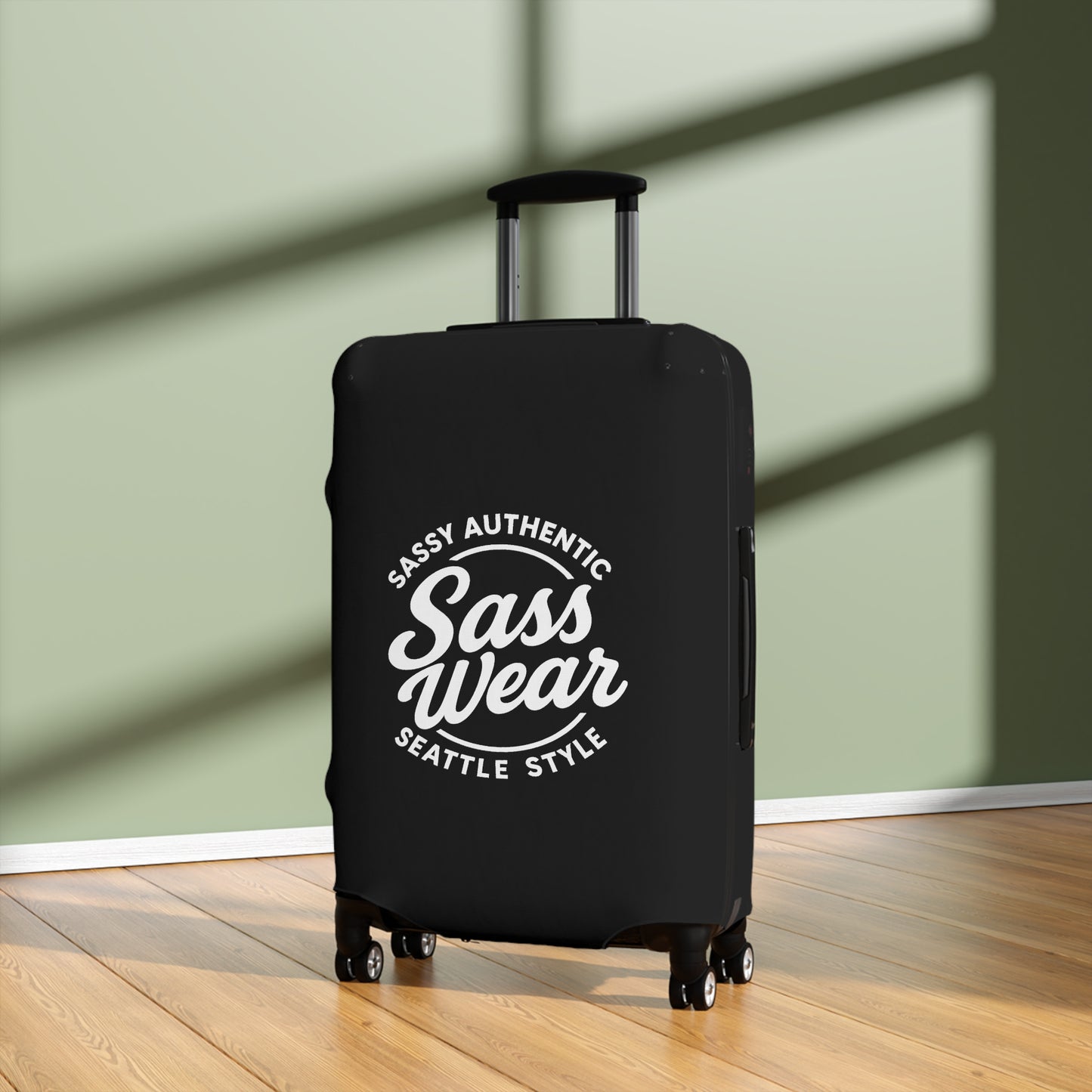 Sass Wear Luggage Cover Black