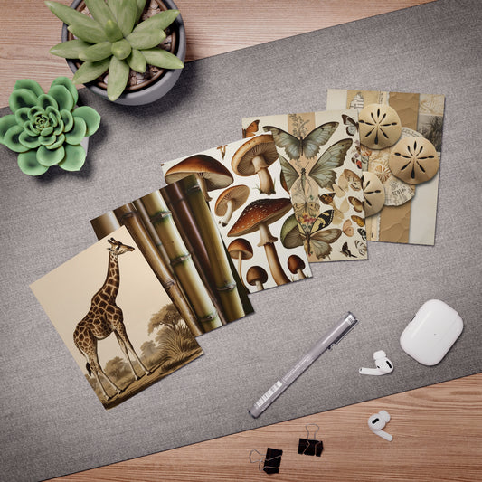 nature neutrals Greeting Cards (5-Pack)