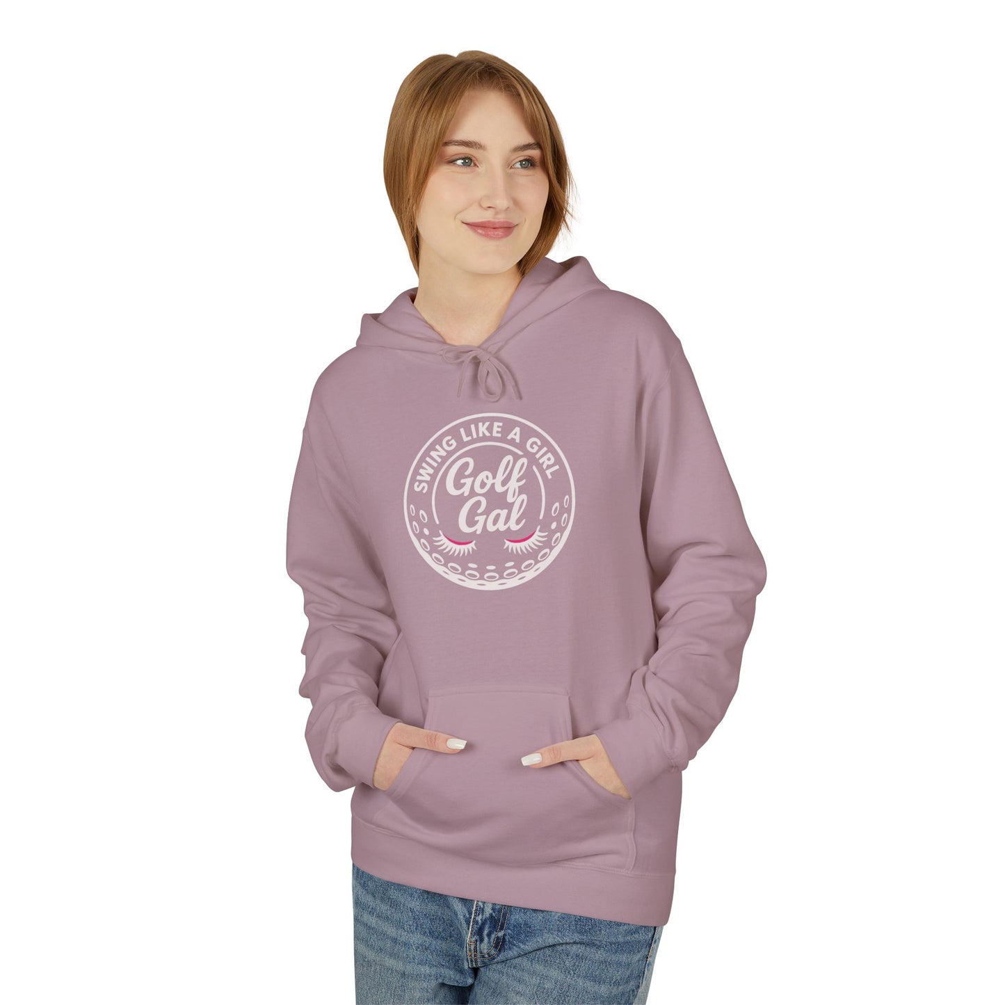 White Golf Gal Hoodie