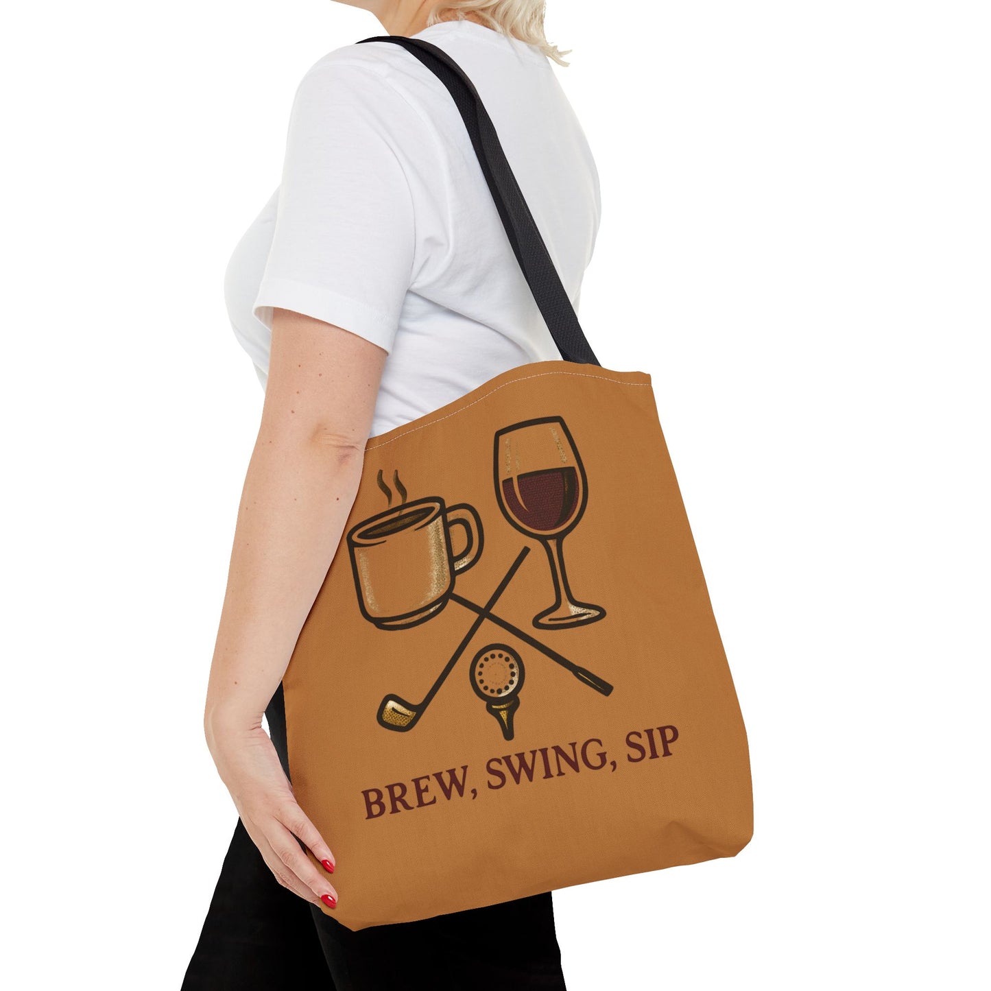 Brew Swing Sip Tote Bag