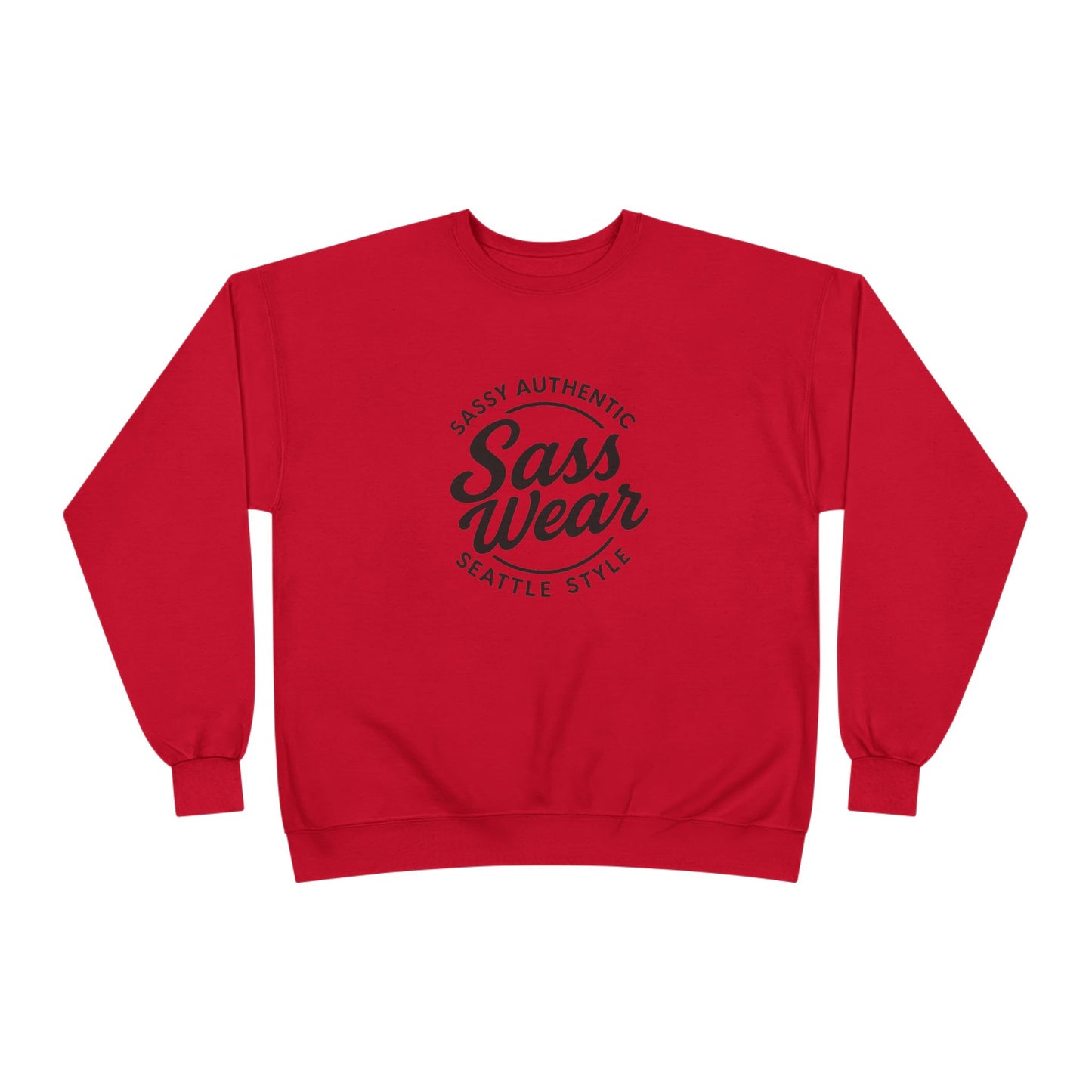 Sass Wear Unisex Eco-Friendly Crewneck Sweatshirt
