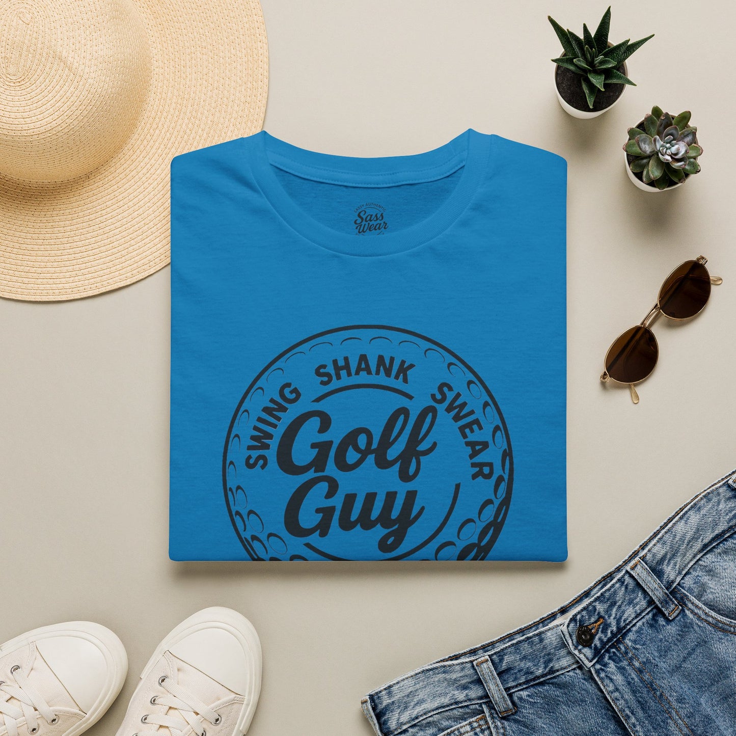 Golf Guy logo Softstyle T-Shirt