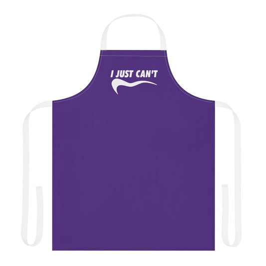 Purple I just Can't  Apron