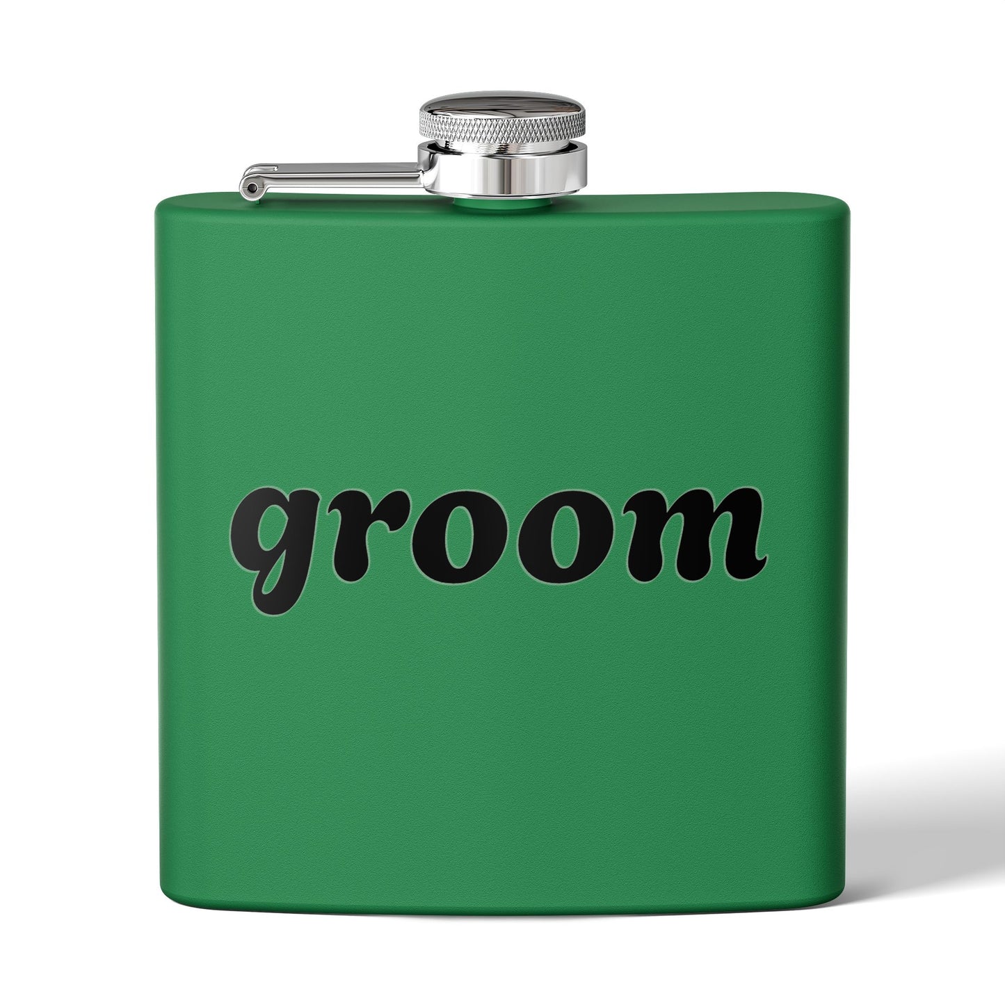groom Sleek Stainless Steel Flask