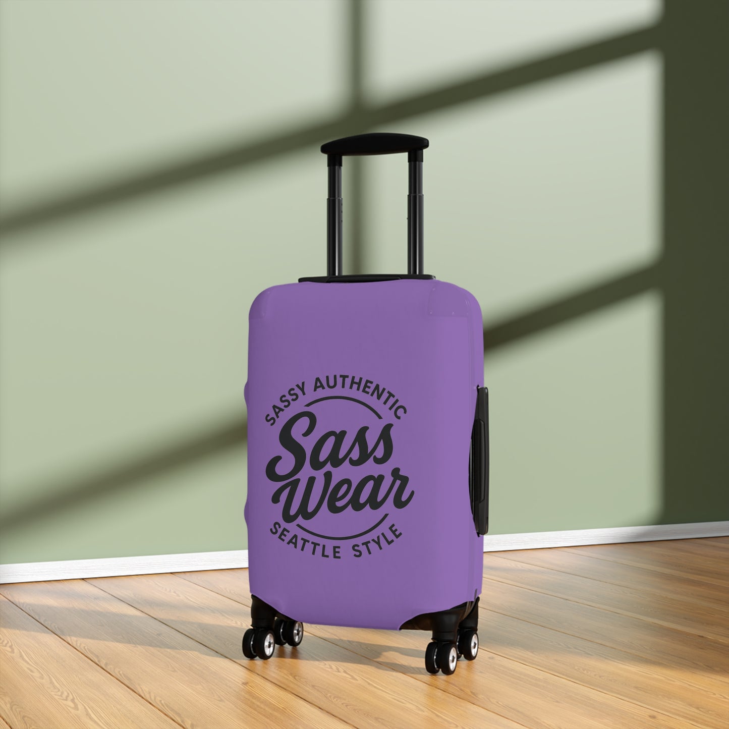 Sass Wear Luggage Cover Purple