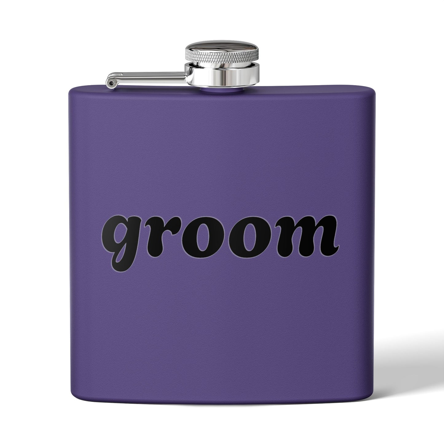 groom Sleek Stainless Steel Flask