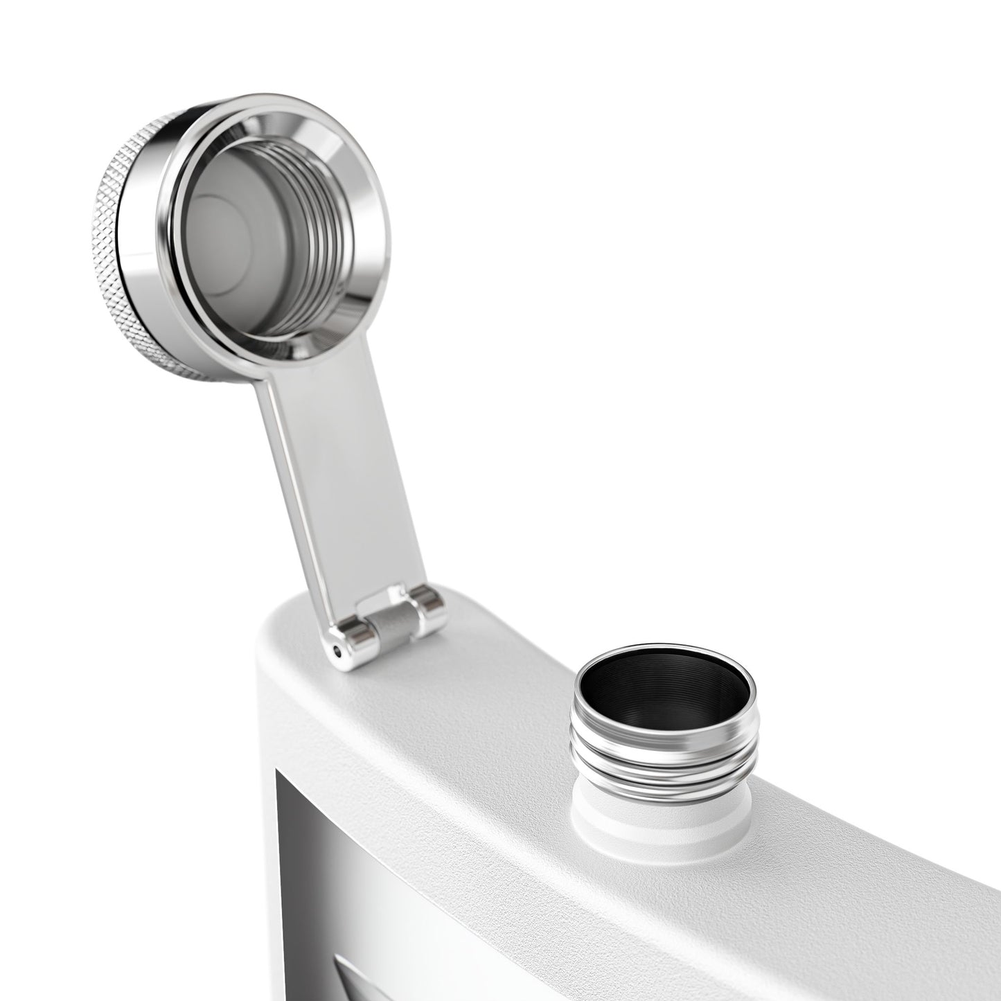 Martini Glass Sleek Stainless Steel Flask