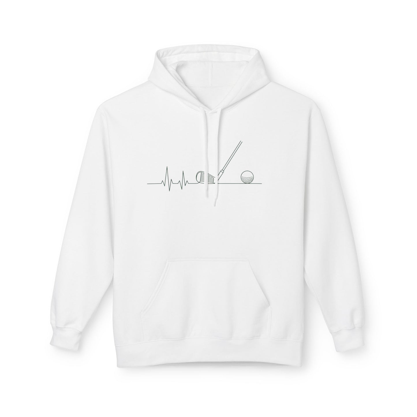 Golf Heartbeat Hoodie Hoodie