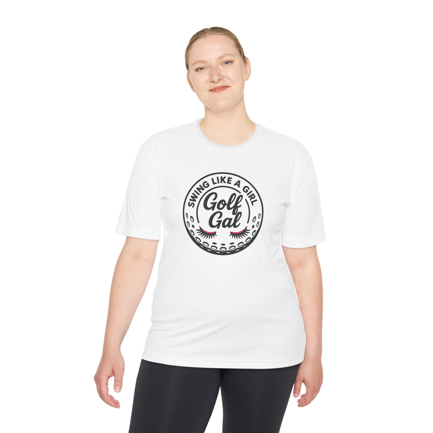 Golf Gal Logo moisture wicking tee unisex