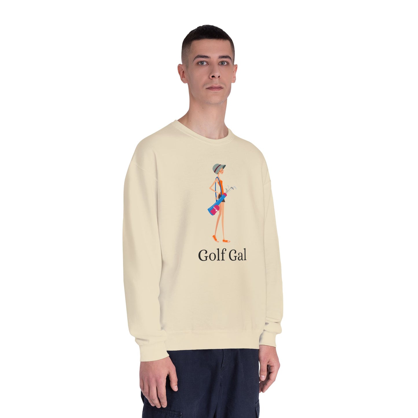 Golf Gal Poppy Crewneck Sweatshirt