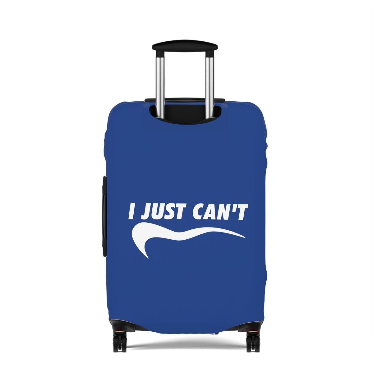 I Just Can't Luggage Cover Blue