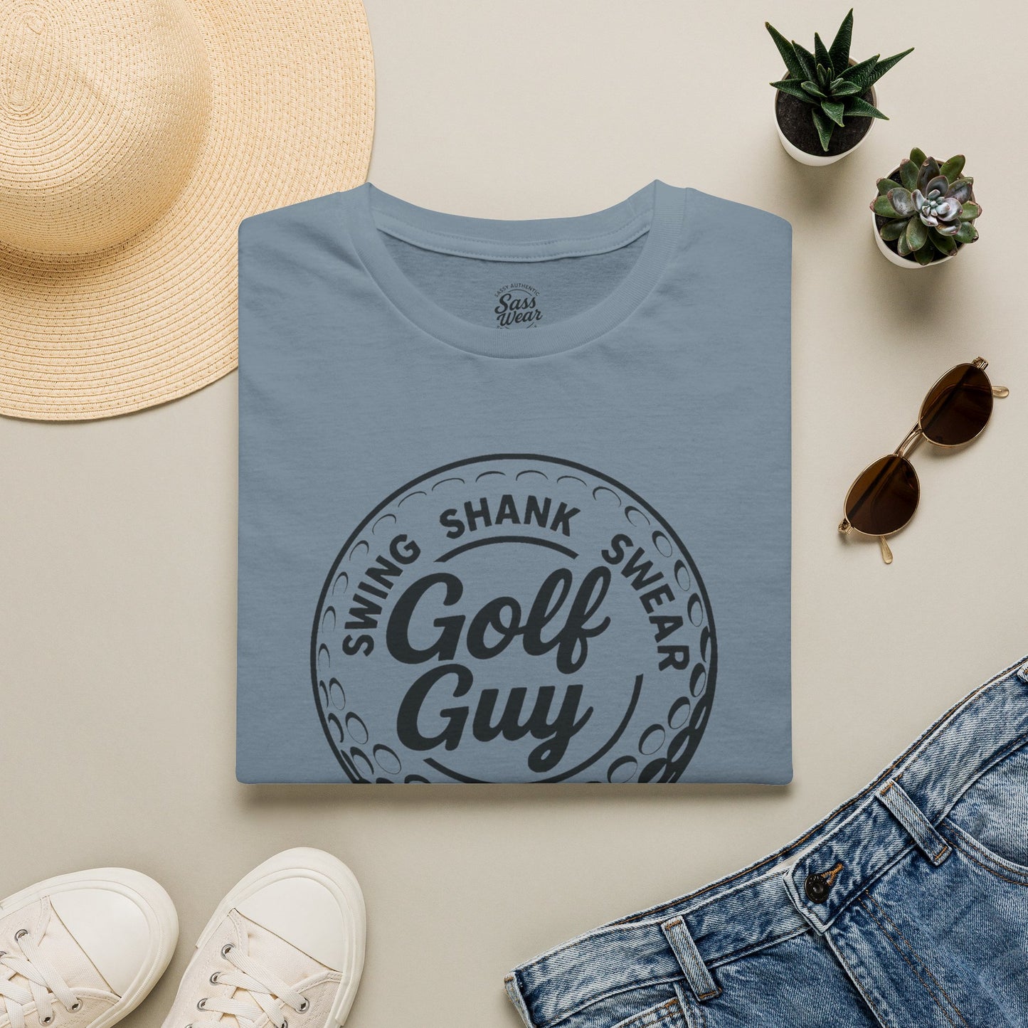 Golf Guy logo Softstyle T-Shirt